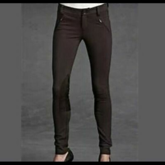 CAbi Pants - Cabi brown ponte knit riding leggings